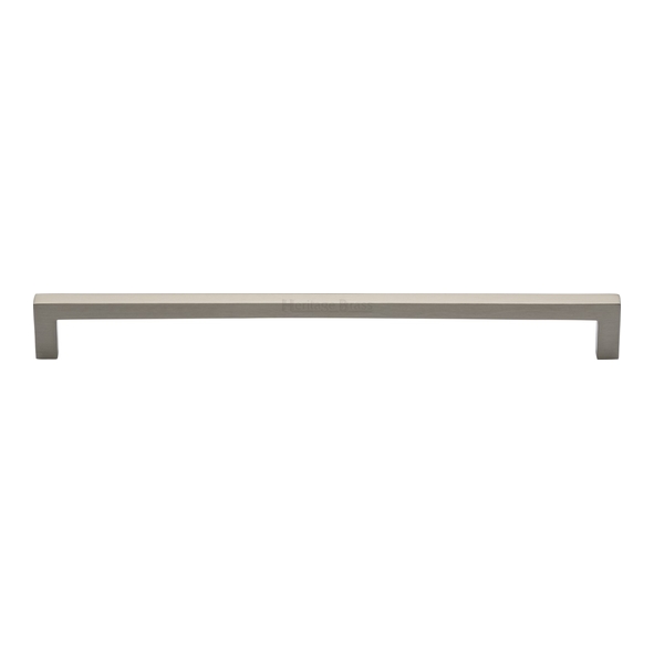 C0339 256-SN • 256 x 266 x 30mm • Satin Nickel • Heritage Brass City Cabinet Pull Handle